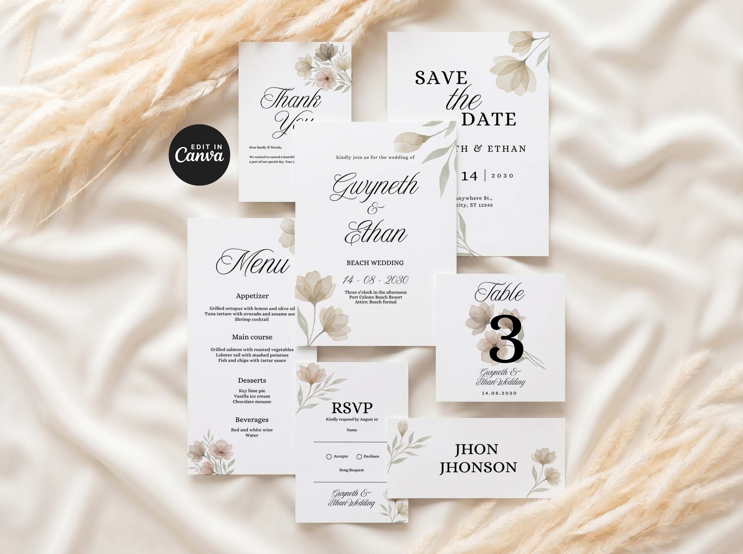 Wedding invitation 09